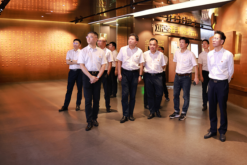 重溫初心使命 筑牢紀律基石 | 冶金物資“兩委”開展履新“第一站”“第一課”參觀學習活動