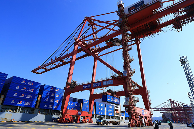 “中歐快航”正式啟航!冶金物資自有集裝箱首發出海